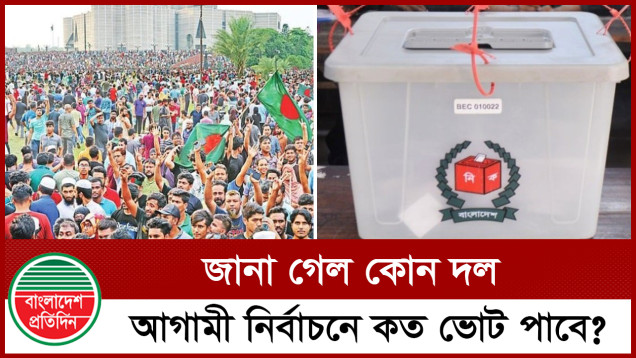 কোন দল বেশি ভোট পাবে আগামী নির্বাচনে? জরিপের ফল প্রকাশ