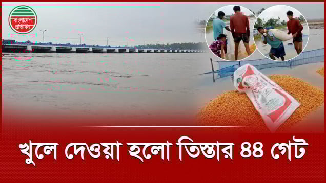 তিস্তায় বাড়ছে পানি, বন্যার শঙ্কায় চরাঞ্চলের মানুষ