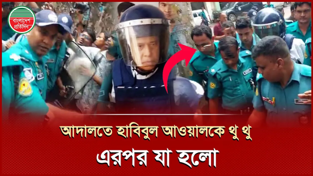আদালতে সাবেক সিইসি হাবিবুল আউয়ালকে দেখে থু থু, এরপর যা হলো