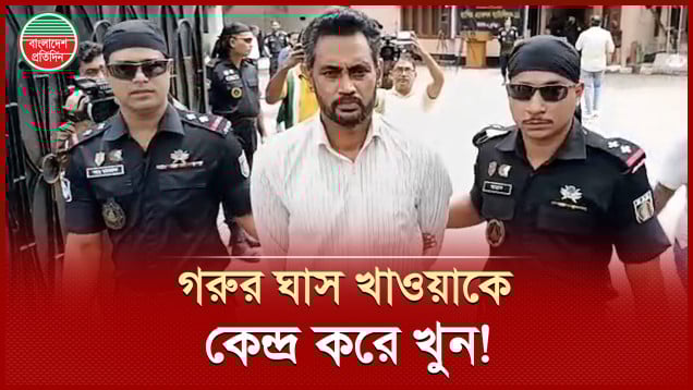 গরুর ঘাস খাওয়াকে কেন্দ্র করে খুন, আসামি ধরলো র‌্যাব