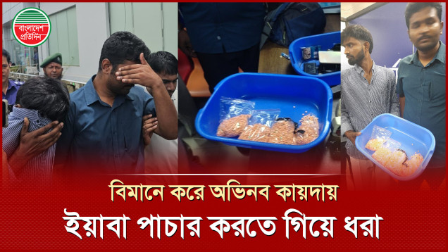কক্সবাজারে বিমানে করে অভিনব কায়দায় ইয়াবার পাচারের চেষ্টা