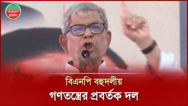 বিএনপি বহুদলীয় গণতন্ত্রের প্রবর্তক দল মির্জা ফখরুল