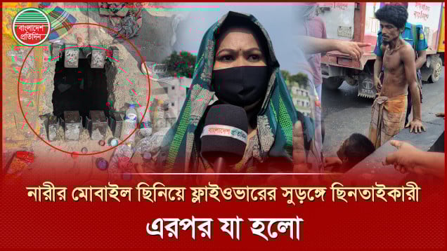 ফ্লাইওভারে রহস্যময় সুড়ঙ্গ, নারীর মোবাইল ছিনতাইকারীকে ধরতে তুলকালাম কাণ্ড!