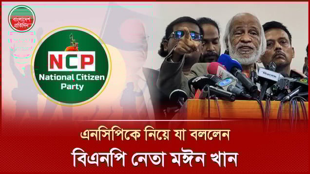 ভিন্নমত না থাকলে গণতন্ত্র হতে পারে না: মঈন খান