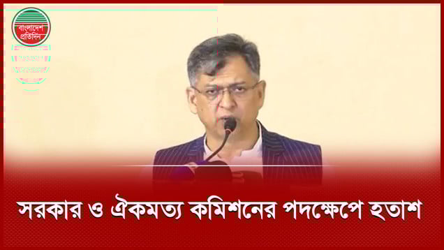 ঐকমত্য কমিশনের প্রস্তাব জাতিকে বিভক্ত করবে, অনৈক্য হবে, বললেন বিএনপি নেতা সালাহউদ্দিন