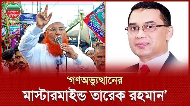 ‘জামায়াত আমির নিজেও স্বীকার করেছেন, গণঅভ্যুত্থানের মাস্টারমাইন্ড তারেক রহমান’