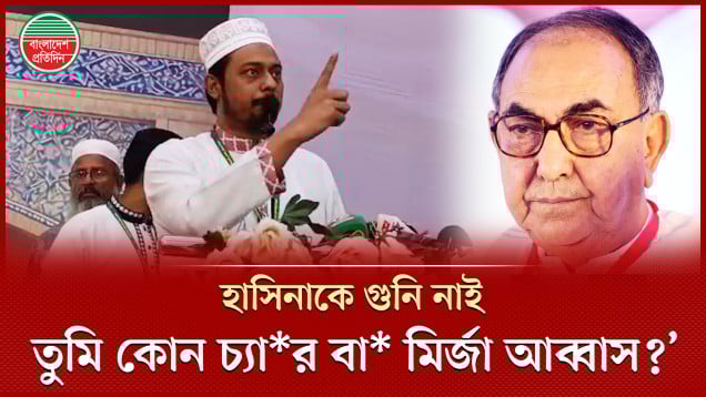 ইফতার মাহফিলে মির্জা আব্বাসকে গালি দিলেন নাসীরুদ্দীন পাটওয়ারী