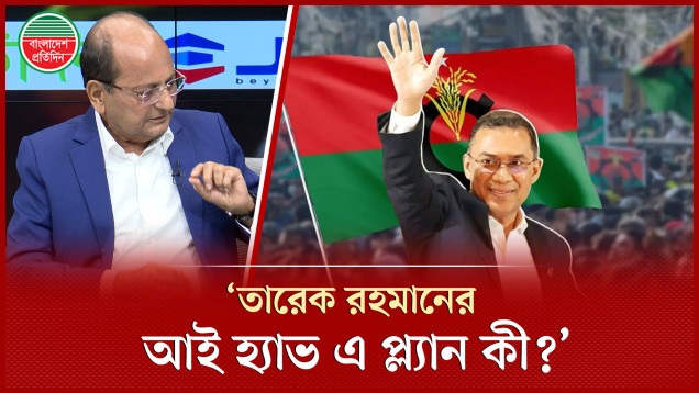 তারেক রহমানের আই হ্যাভ এ প্ল্যানের যে ব্যাখ্যা দিলেন বিএনপি চেয়ারম্যানের উপদেষ্টা