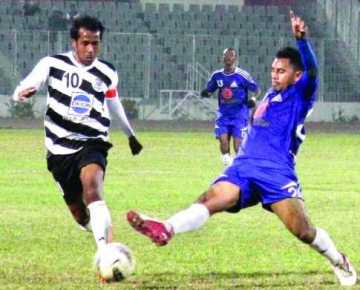 মোহামেডানকে লজ্জায় ডোবাল বারিধারা 