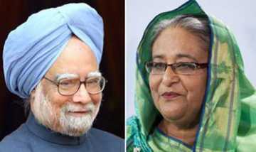 শেখ হাসিনাকে মনমোহনের অভিনন্দন