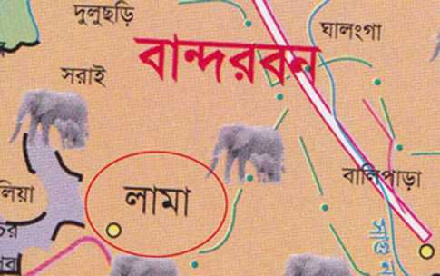 লামায় সড়ক দুর্ঘটনায় ১৯ সেনা সদস্য আহত