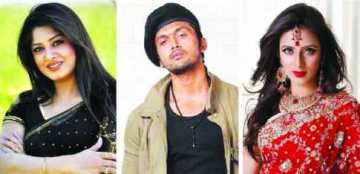 এক ছবিতে মৌসুমী, শুভ ও মীম