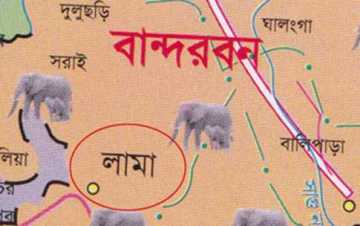 লামায় সড়ক দুর্ঘটনায় ১৯ সেনা সদস্য আহত