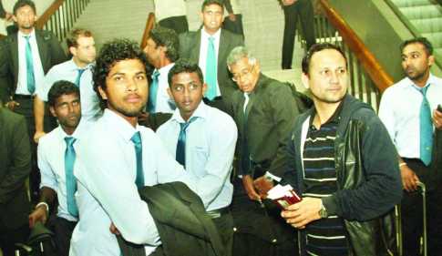 শ্রীলঙ্কা দল ঢাকায়