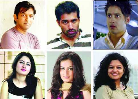 তিন নাটকে ছয় তারকা