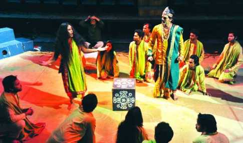 মহাকাল নাট্যের নিশিমন-বিসর্জন