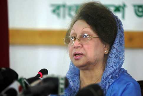 বাংলাদেশকে তাঁবেদার রাষ্ট্র বানানোর চক্রান্ত চলছে : খালেদা জিয়া