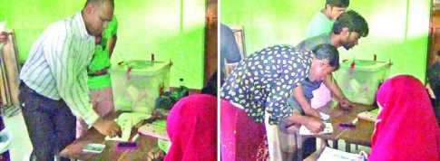 দখল উৎসবে ভোট বর্জন