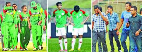 বড় তিন খেলাতেই হতাশা