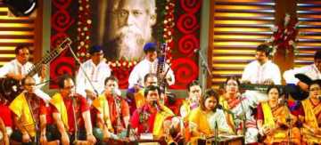 রবীন্দ্র সুরে ভাসল গুলশান ক্লাব