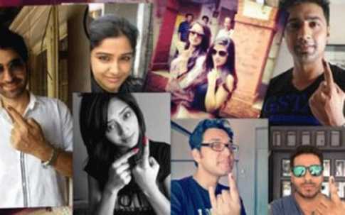 ভোট দিল টলিউড