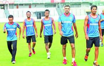 মুশফিক-সাকিব ছাড়াই অনুশীলন