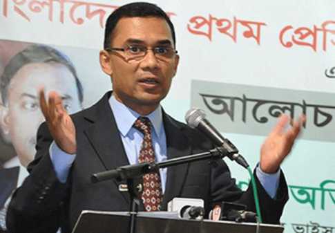 র‌্যাব বিলুপ্তির জন্য লন্ডনে তারেকের স্বাক্ষর অভিযান