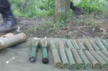 হবিগঞ্জ থেকে শতাধিক রকেট লাঞ্চার শেল উদ্ধার