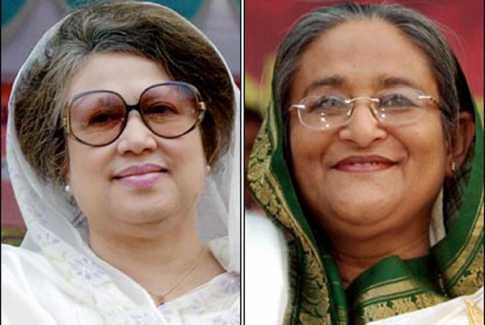 হাসিনাকে ইফতারের দাওয়াত দিলেন খালেদা
