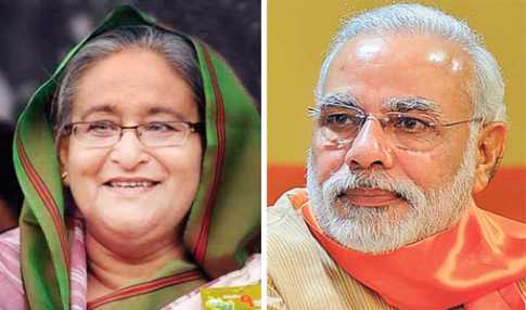প্রধানমন্ত্রীকে মোদির আমন্ত্রণ