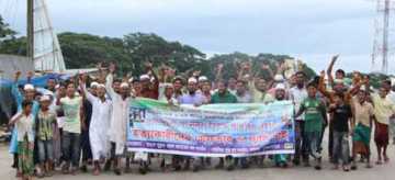 ব্রাহ্মণবাড়িয়ায় হরতাল চলছে
