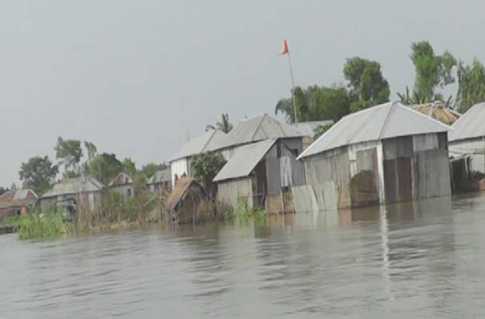 টাঙ্গাইলের বন্যা পরিস্থিতি অপরিবর্তিত