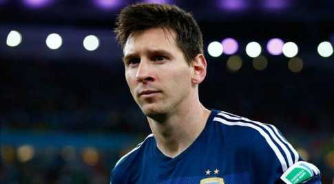 জার্মানির বিপক্ষে নেই মেসি 