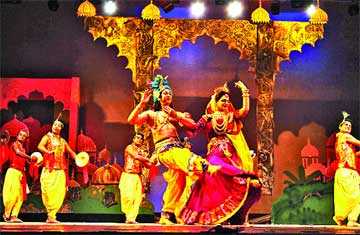 নৃত্যাঞ্চলের রাইকৃষ্ণ পদাবলী 