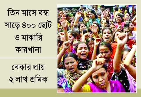 গার্মেন্ট বন্ধের হিড়িক