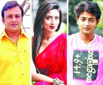 একসঙ্গে রিয়াজ-মিম-বাপ্পি