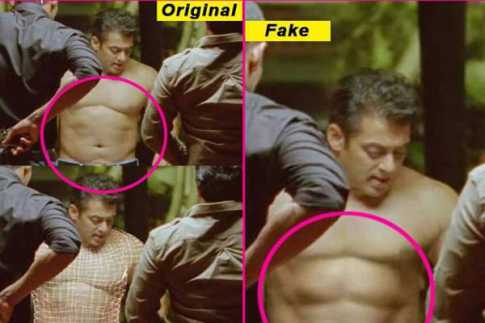সত্যিই সালমানের সিক্স প্যাক নকল (ভিডিওসহ)!