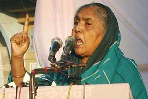 আপনার সব ভুয়া, খালেদাকে মতিয়া