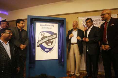 বঙ্গবন্ধু গোল্ডকাপের লোগো উন্মোচন