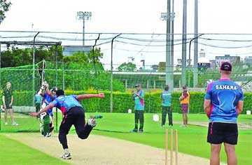 অনুশীলনে যোগ দিলেন তামিম 
