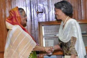 প্রধানমন্ত্রীর সঙ্গে মার্কিন রাষ্ট্রদূতের সাক্ষাৎ