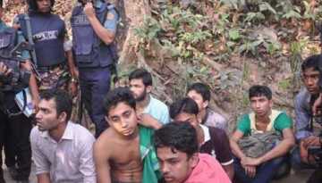 পাহাড়ের গুহায় মিলল ৮ শিবির কর্মী