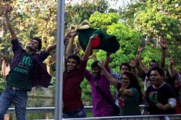 টাইগারদের শুভকামনায় কলকাতায় শোভাযাত্রা