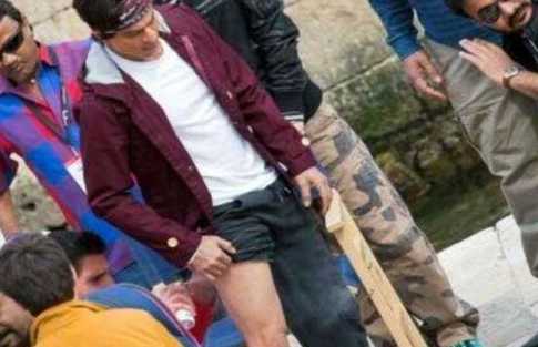 হাঁটুতে চোট নিয়েও শাহরুখের শুটিং