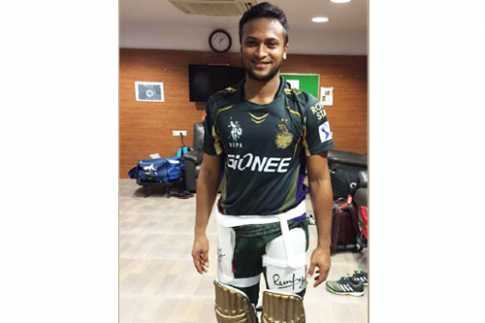 সাকিবের নতুন জার্সি