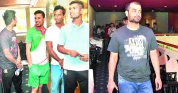 অনুশীলন না থাকায় হোটেলে টাইগাররা