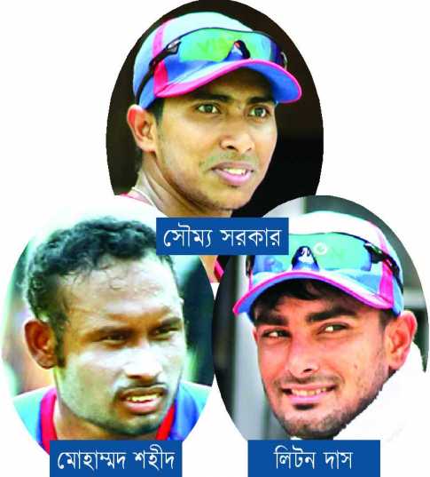 অভিষেকের অপেক্ষায় তিন তরুণ 