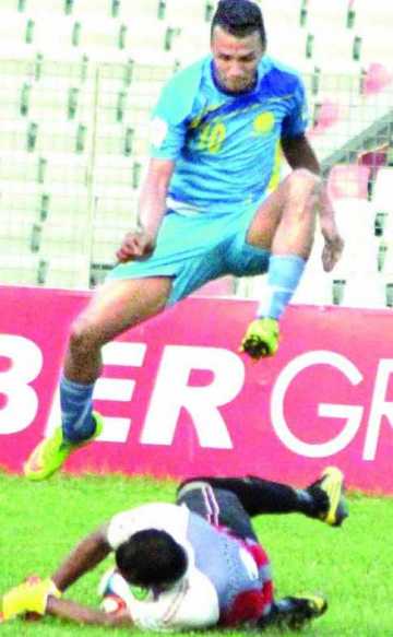 আবাহনীকেও হারাল মুক্তিযোদ্ধা 