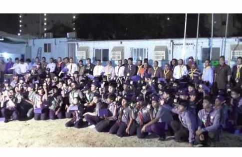 জেদ্দায় স্কাউট ক্যাম্প