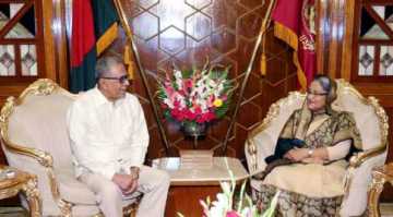 রাষ্ট্রপতির সঙ্গে সৌজন্য সাক্ষাতে প্রধানমন্ত্রী 